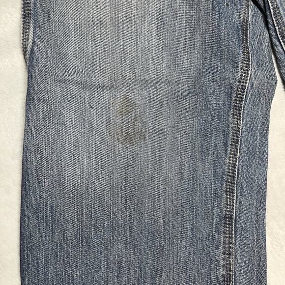 Carhartt Grunge Workwear Skater Baggy Blue Jeans 34x32 VTG Y2K Thrashed B189DKV - Picture 6 of 16